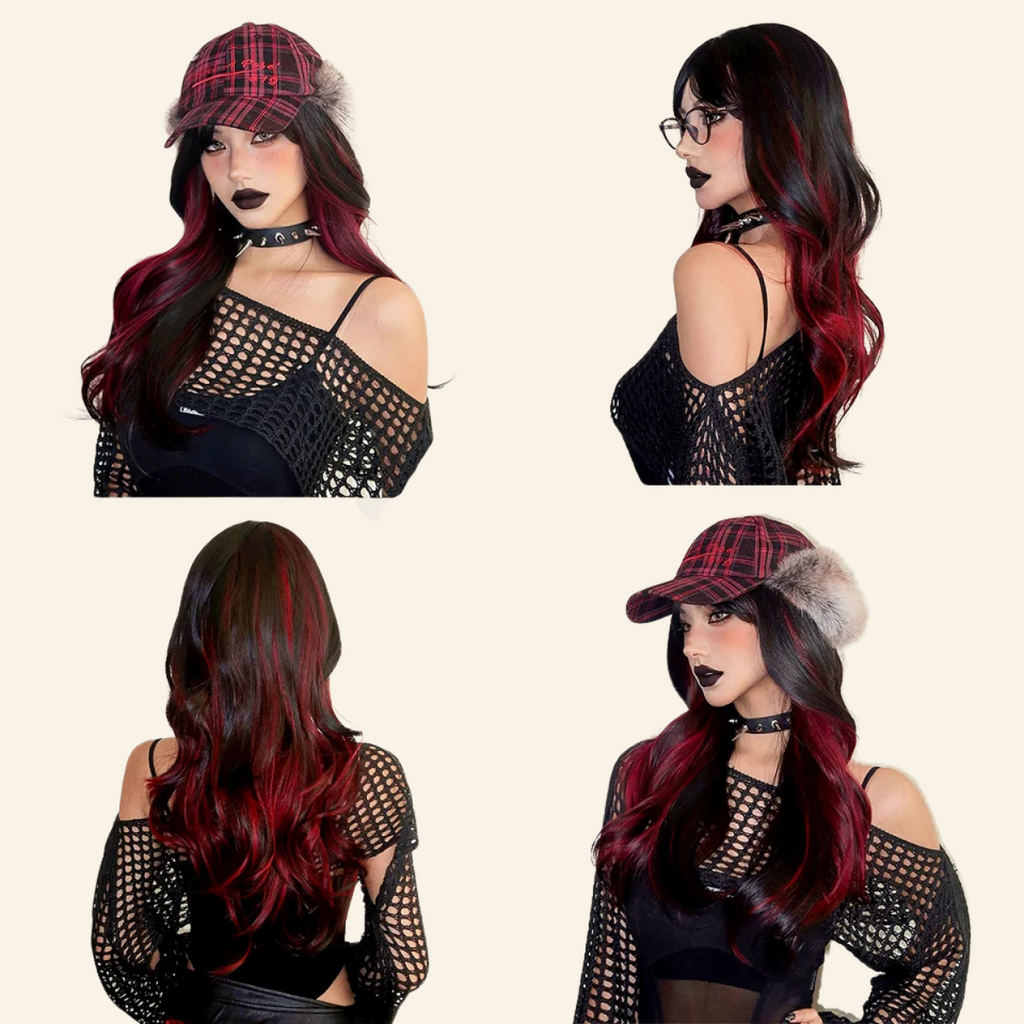 Rebel Red Synthetic Wig