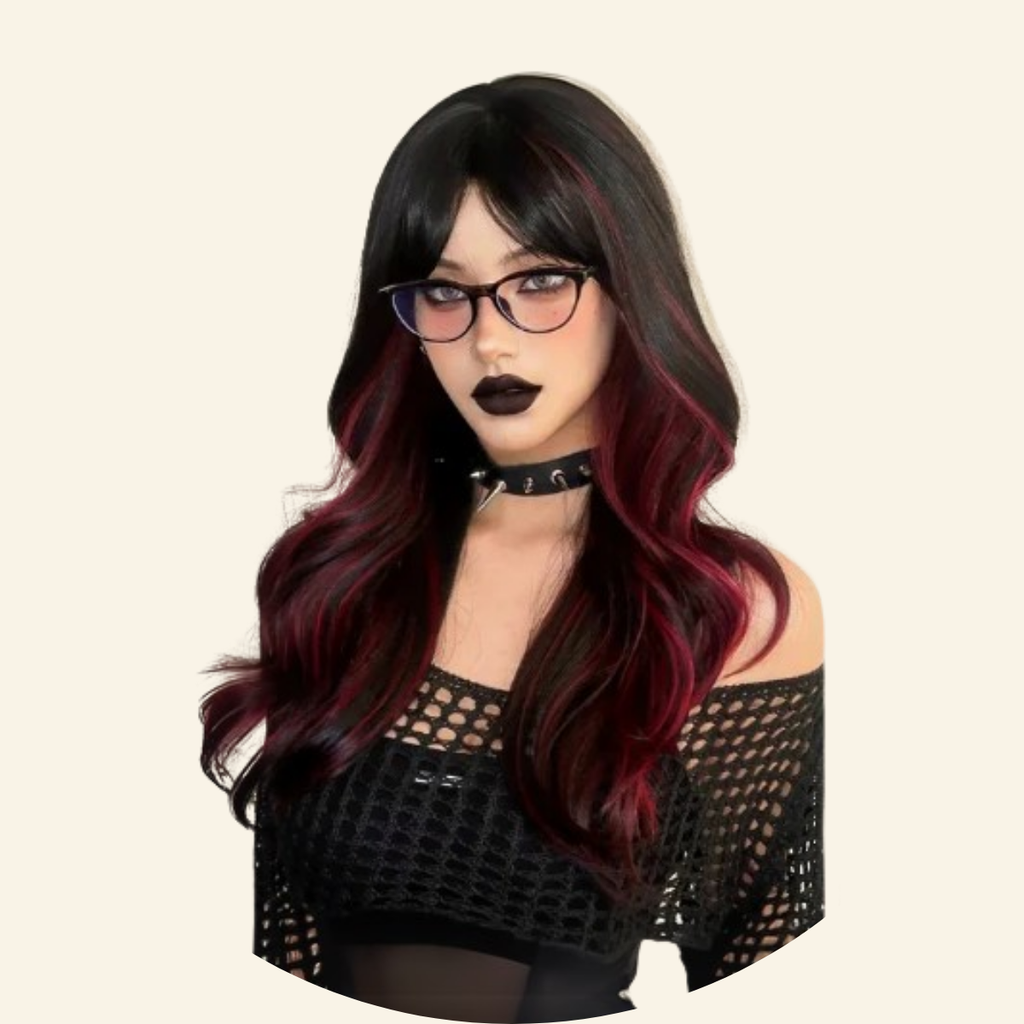 Rebel Red Synthetic Wig