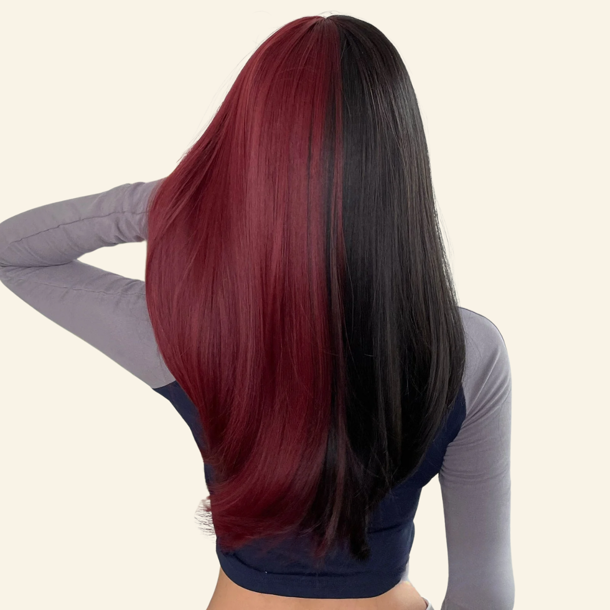 Split Siren Synthetic Wig
