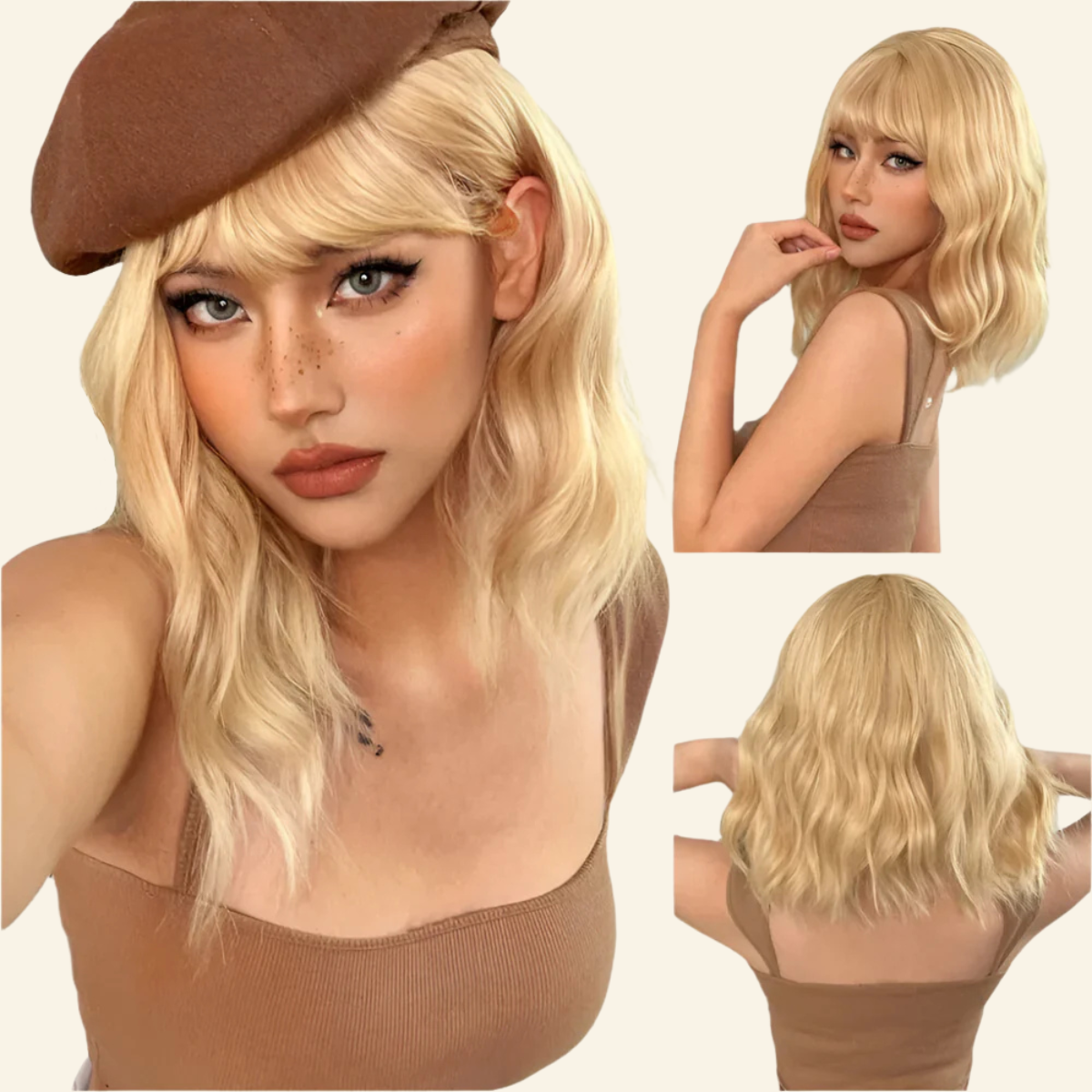 Sunlit Silk Synthetic Wig