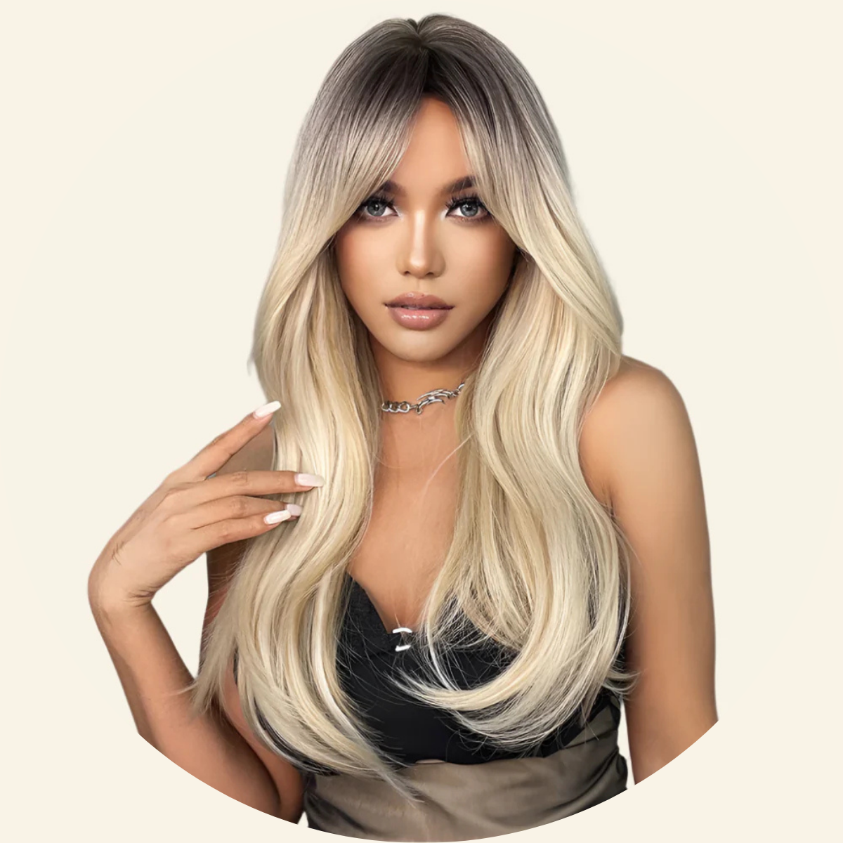 Platinum Elegance Synthetic Wig