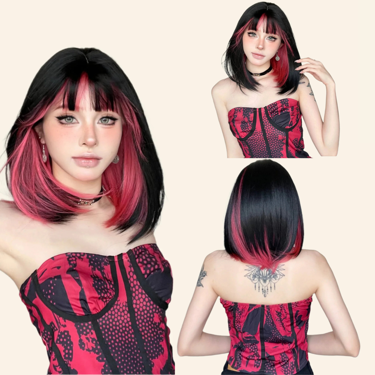 Punk Princess Synthetic Wig
