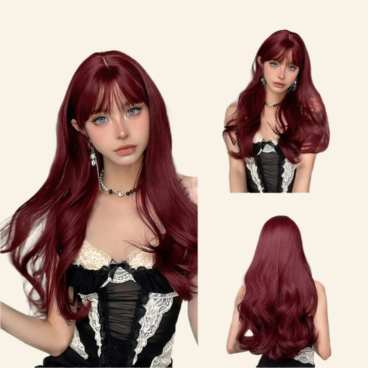 Ruby Ripple Synthetic Wig