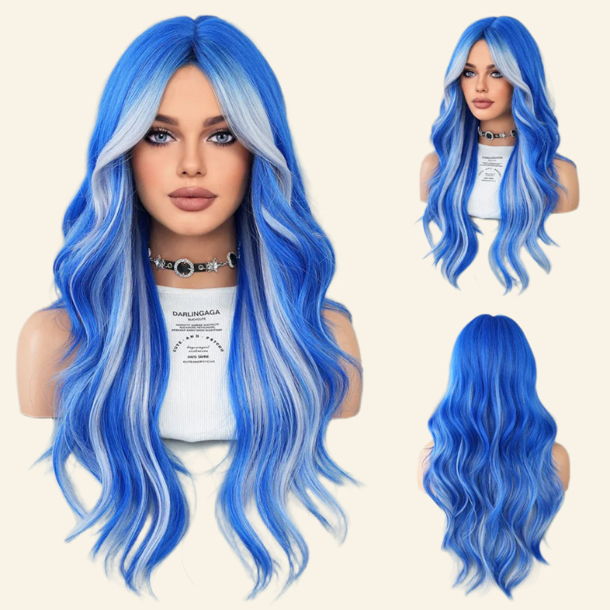 Sky Siren Synthetic Wig