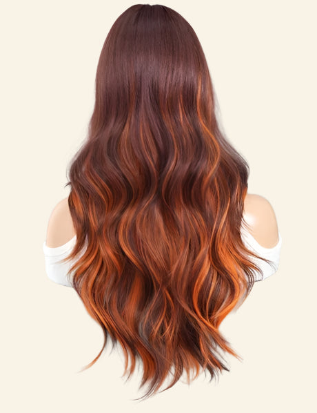 Sunset Blaze Synthetic Wig